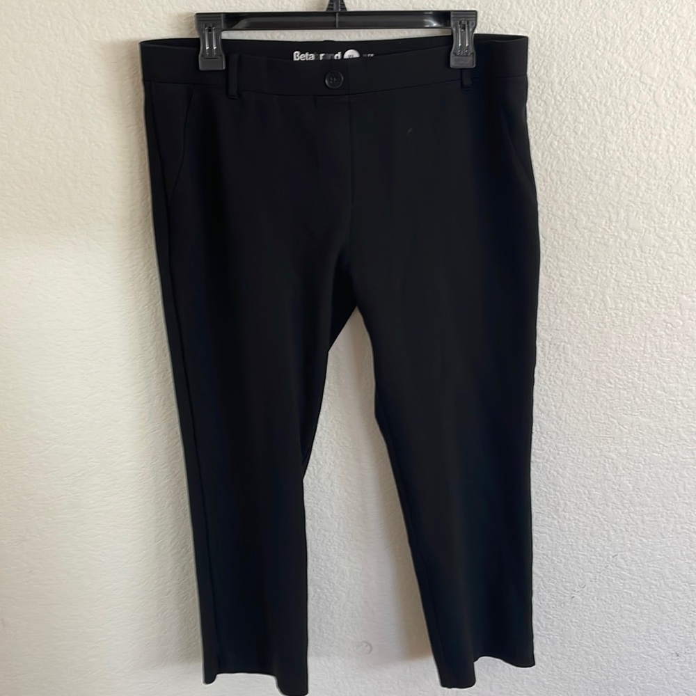 Betabrand crop dress pant yoga pant size XL